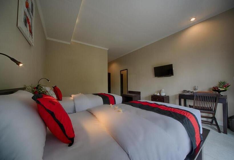 Номер Deluxe Вид на Бассейн, Puri Canggu Villas & Rooms