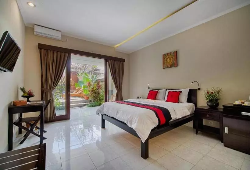 Deluxe-huone Allasnäkymä, Puri Canggu Villas & Rooms
