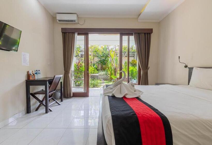 プールの見えるデラックスルーム, Puri Canggu Villas & Rooms