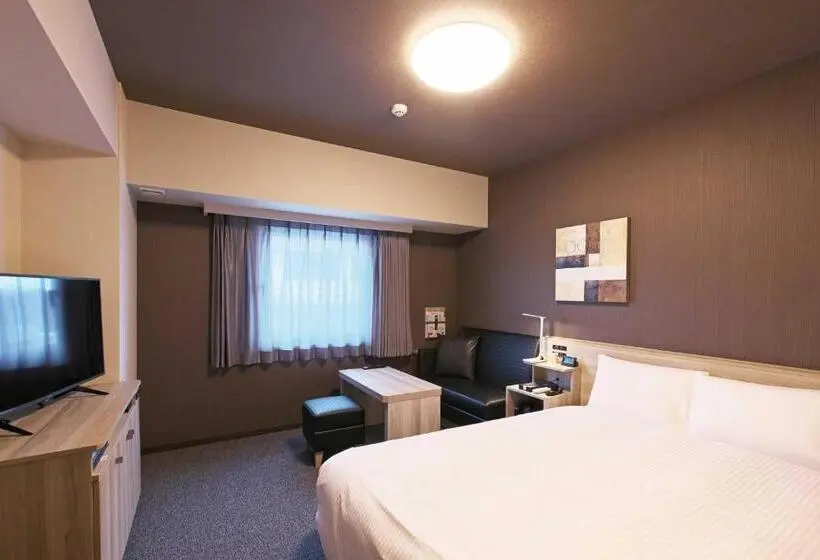 ダブルベッドのベーシックルーム, Route Inn Choshieki Nishi