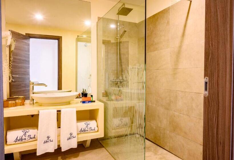 اتاق استاندارد سه تخته با چشمانداز باغ, Andilana Beach Resort