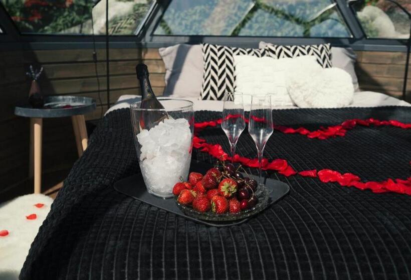 Номер Стандарт с Террасой, 15 Minutit Haapsalust, ööbimine Klaaskuplis