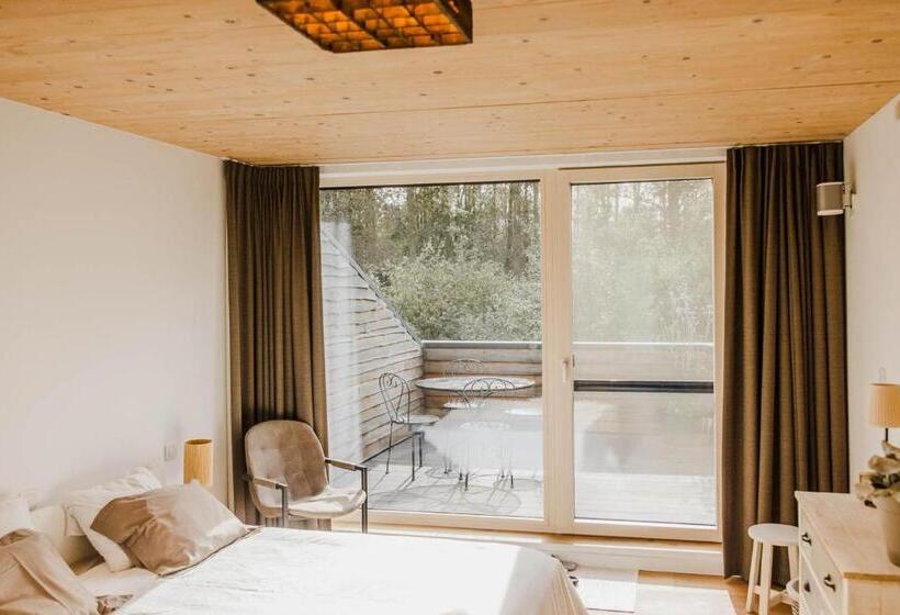 스탠다드 테라스 룸, Scrab&ble Ecologische Gastenkamers