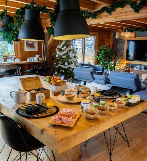 家庭山景房, Chambres Et Table D Hôtes Au Chalet Datcha