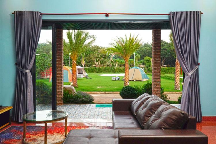 اتاق خانوادگی با چشم‌انداز باغ, Greenfield Farmstay