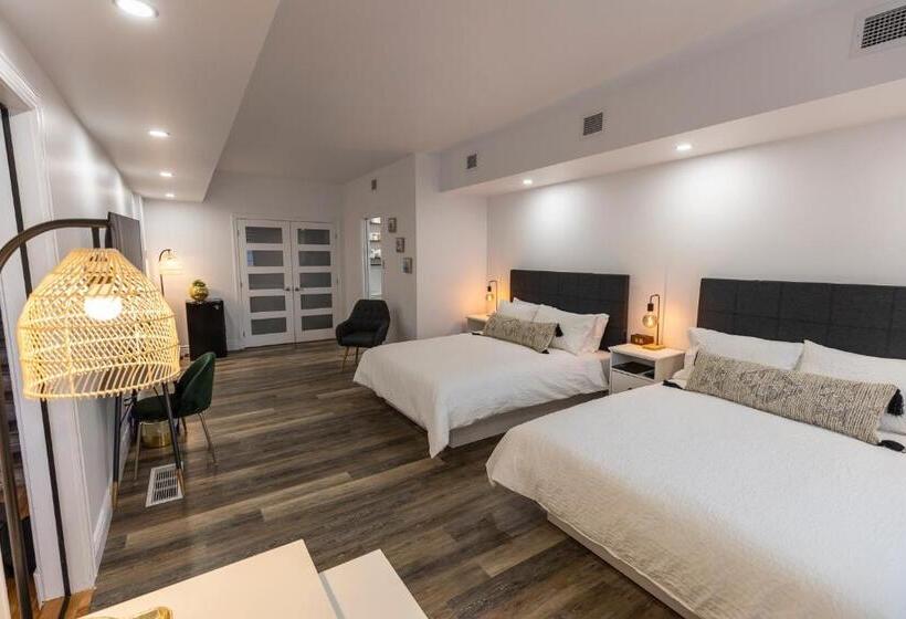 4인용 수피리어 룸, Auberge Nouvelle France