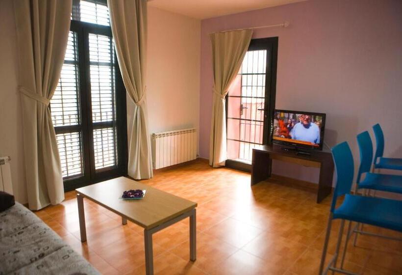 带1个卧室带花园景观的公寓, Aparthotel Can Gallart