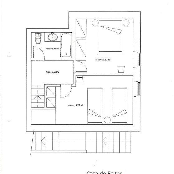 Апартаменты 3 Спальни, Casas Do Toural