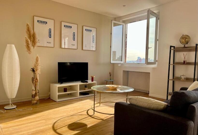 스탠다드 룸 공동 욕실, Chambre Privée Dans Un Appartement Partagé