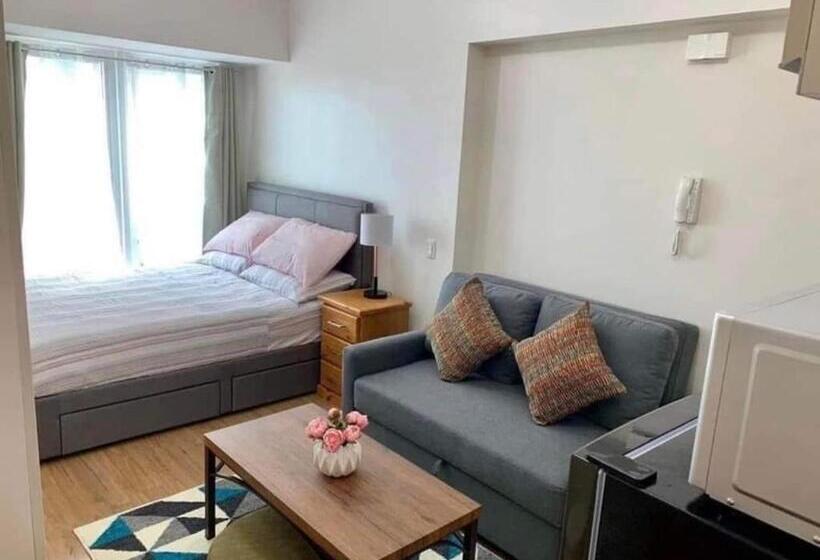 استودیوی لوکس, Serene And Stylish Studio In Cebu Business Park