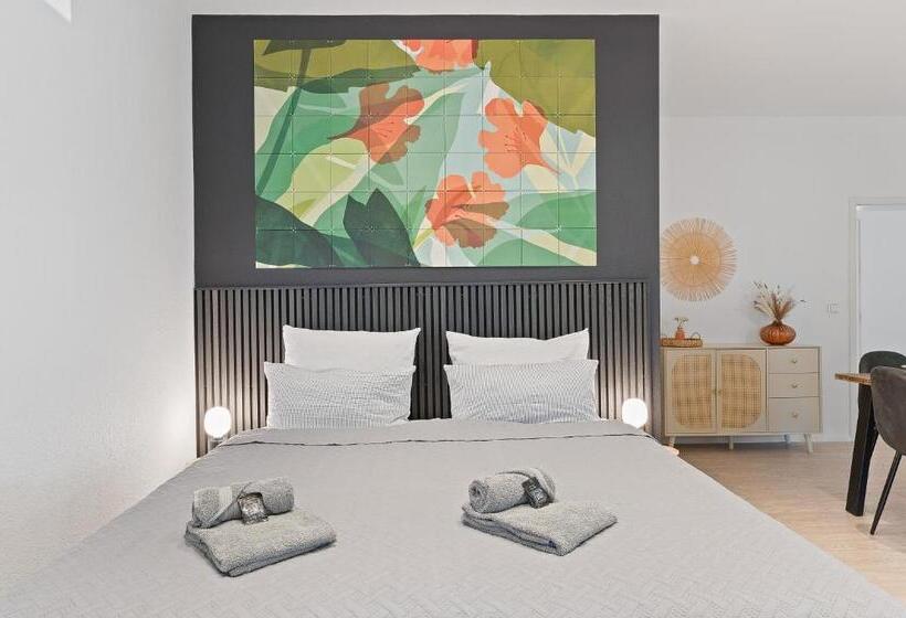 شقة غرفة واحدة مزودة بتراس, Lumiflats: Mahlberg