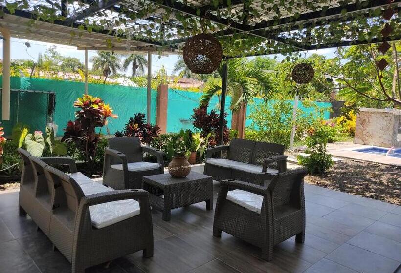 带大床的标准工作室, Casa Hotel El Encanto De Carmen