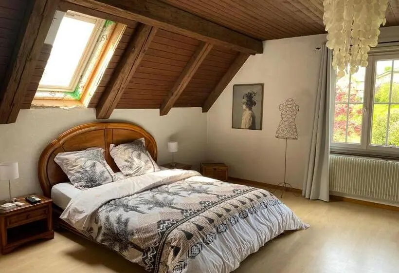 Standard room with outdoor bath, La Maison Du Petit Bonheur