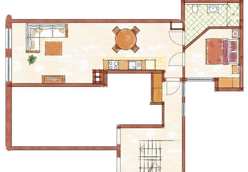 شقة غرفة واحدة, Altstadtjuwel