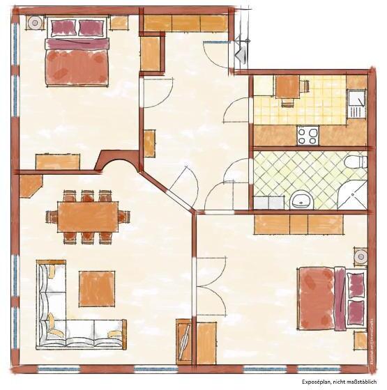 شقة ديلوكس غرفة واحدة, Altstadtjuwel