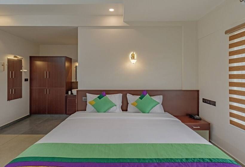 디럭스 룸, Treebo Amigos Residency