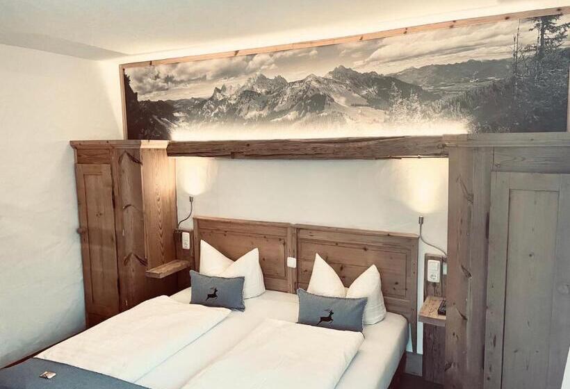 חדר סטנדרט עם מרפסת, Pension Kreuzeck   Dein Glücksplatz Am Lech