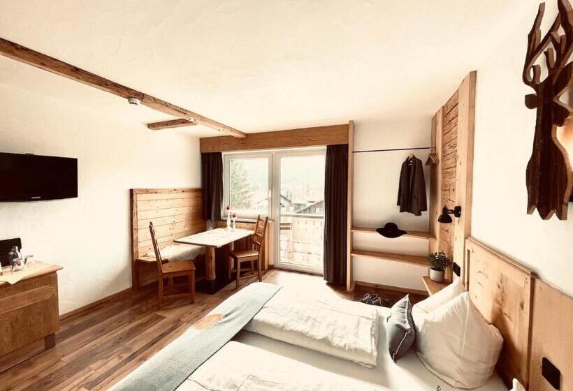 חדר סטנדרט עם מרפסת, Pension Kreuzeck   Dein Glücksplatz Am Lech