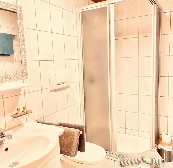 דירה בת חדר שינה 1 עם מרפסת, Pension Kreuzeck   Dein Glücksplatz Am Lech