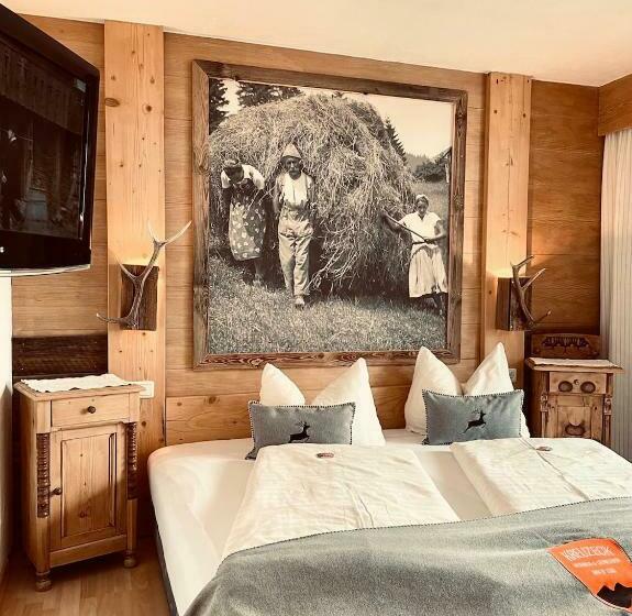 חדר סטנדרט עם מרפסת, Pension Kreuzeck   Dein Glücksplatz Am Lech