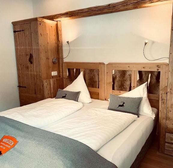 דירה בת חדר שינה 1 עם מרפסת, Pension Kreuzeck   Dein Glücksplatz Am Lech