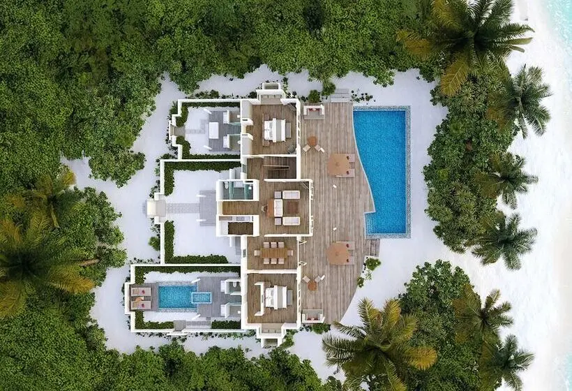آپارتمان 4 خوابه, Siyam World Maldives