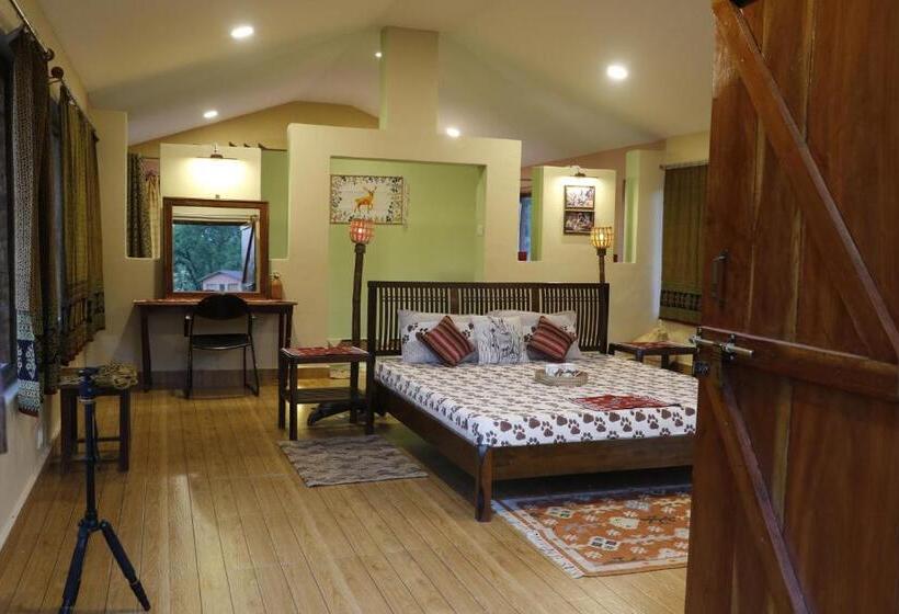 デラックスビラの１ベッドルーム, Atulya Kanchi Camp Bandhavgarh