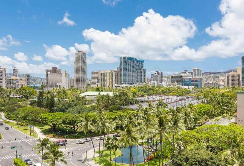 סטודיו סטנדרטי נוף לים, Castle At Palms At Waikīkī