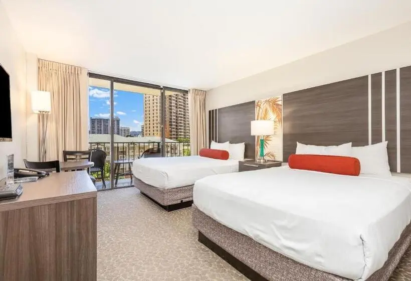キングサイドベッドのスタンダードワンルーム, Castle At Palms At Waikīkī