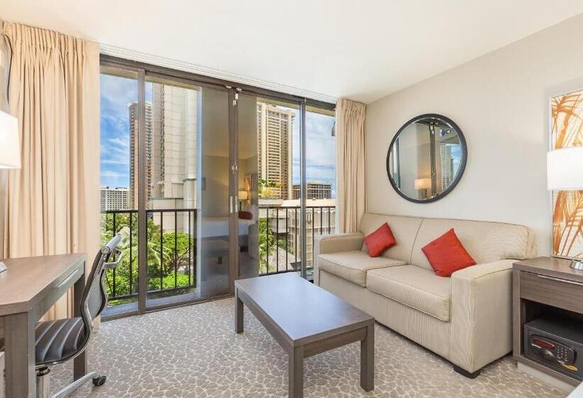 סטודיו סטנדרטי נוף לים, Castle At Palms At Waikīkī