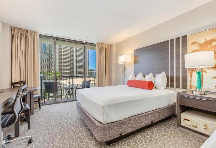 סטודיו סטנדרטי נוף לים, Castle At Palms At Waikīkī