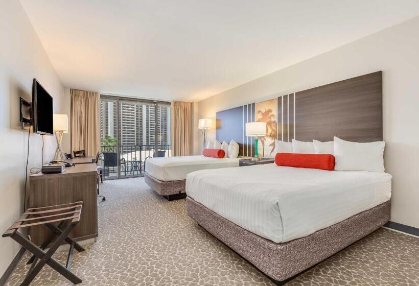 סטודיו סטנדרטי נוף לים, Castle At Palms At Waikīkī