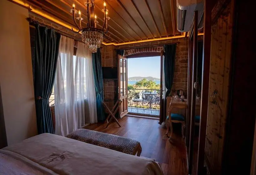 Deluxe-huone Merinäkymä, Cunda Baradi̇el