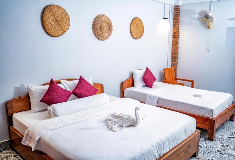 Номер Стандарт 2 Двуспальные Кровати, Bat Rice Resort