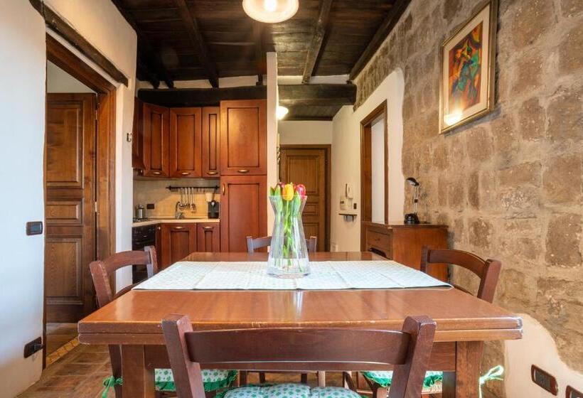 آپارتمان 1 خوابه با چشم‌انداز باغ, La Suite Del Borgo