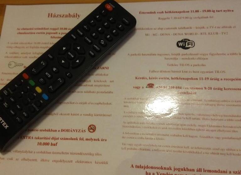 スタンダードルーム, Kispipa Panzió