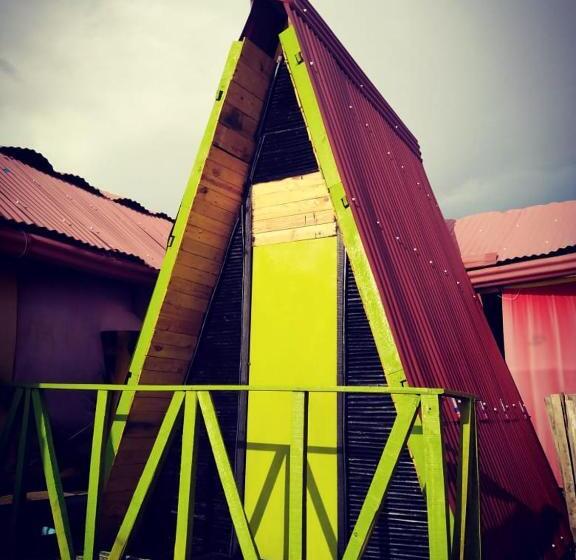 غرفة ديلوكس مطلّة علي البحر, Posada Tipiland La Casa Del Mono