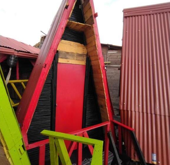 غرفة ديلوكس مطلّة علي البحر, Posada Tipiland La Casa Del Mono