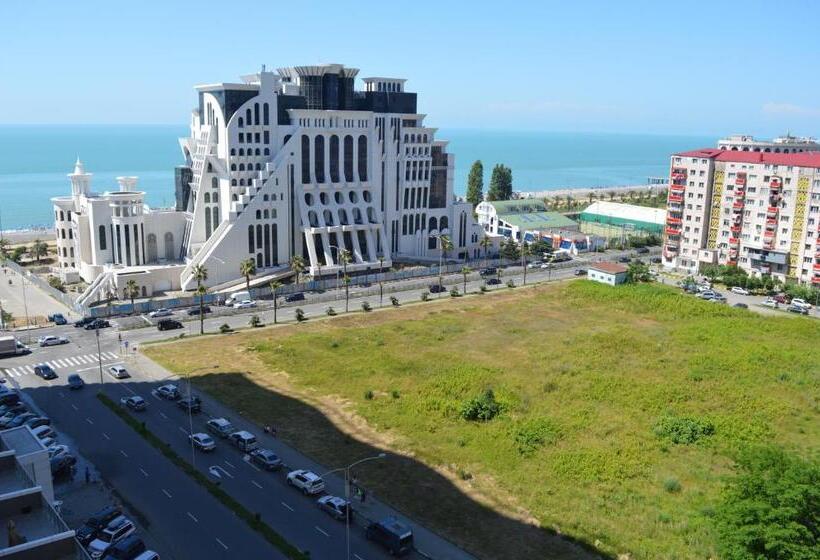 آپارتمان 1 خوابه با چشم‌انداز دریا, Orbi Plaza