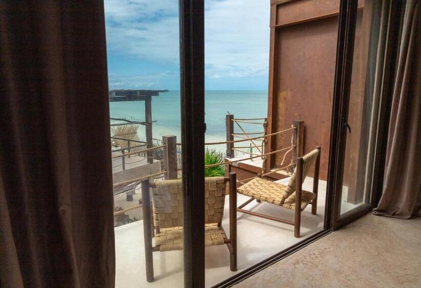 סוויטת דלוקס נוף לים, Awa Holbox Hotel Boutique Beach Front