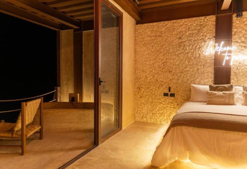 סוויטת ג'וניור נוף לים, Awa Holbox Hotel Boutique Beach Front