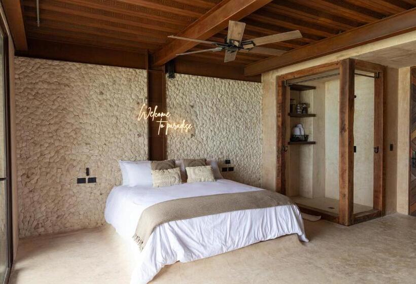 סוויטת ג'וניור נוף לים, Awa Holbox Hotel Boutique Beach Front