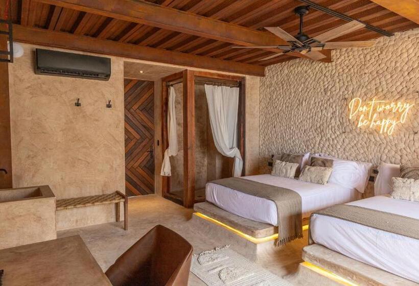 סוויטה נוף לים, Awa Holbox Hotel Boutique Beach Front