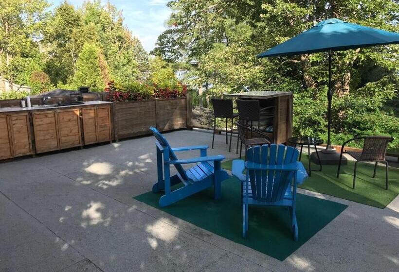 テラス付きスタンダードルーム, Le Gîte Du Lac à La Tortue