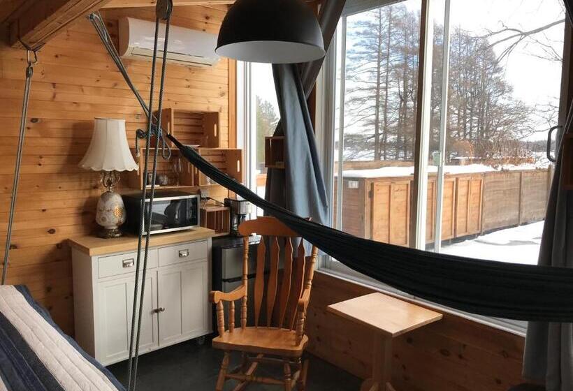 テラス付きスタンダードルーム, Le Gîte Du Lac à La Tortue