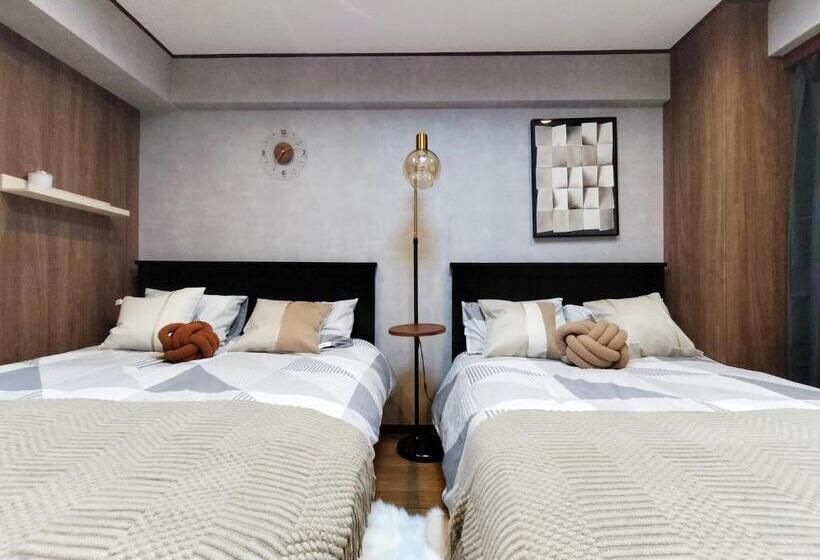 Апартаменты 1 Спальня с Балконом, D35新宿最中心 東新宿站5分 Shinjuku Center 5 Mins To Station, Max 4p 新宿 涉谷 表参道 池袋 上野 代代木 银座 原宿