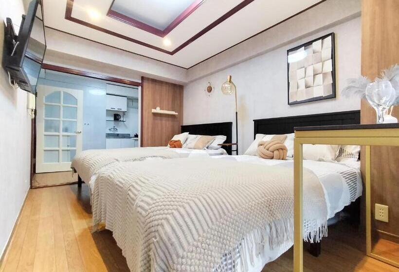 Апартаменты 1 Спальня с Балконом, D35新宿最中心 東新宿站5分 Shinjuku Center 5 Mins To Station, Max 4p 新宿 涉谷 表参道 池袋 上野 代代木 银座 原宿