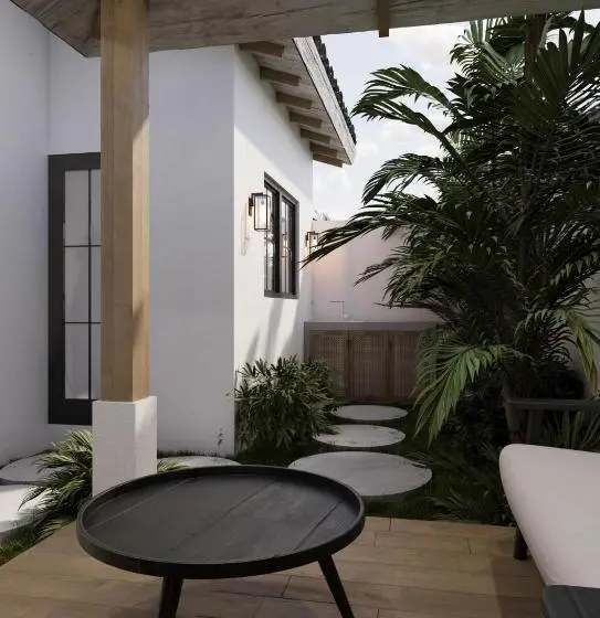 テラス付き1ベッドルームアパートメント, Sarang Apartments By Evdekimi Ubud