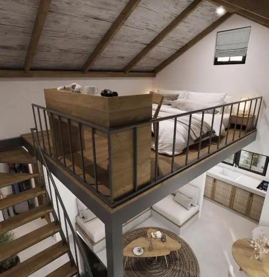 庭の見える1ベッドルームアパートメント, Sarang Apartments By Evdekimi Ubud