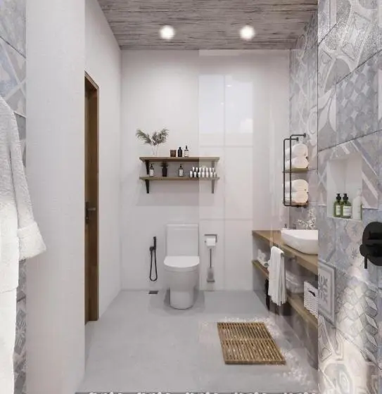 1ベッドルームのデラックスアパートメント, Sarang Apartments By Evdekimi Ubud